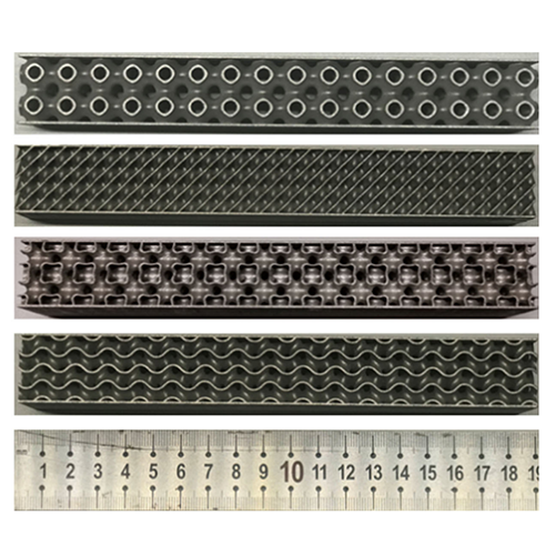 Modal characterization of additively manufactured TPMS structures cover